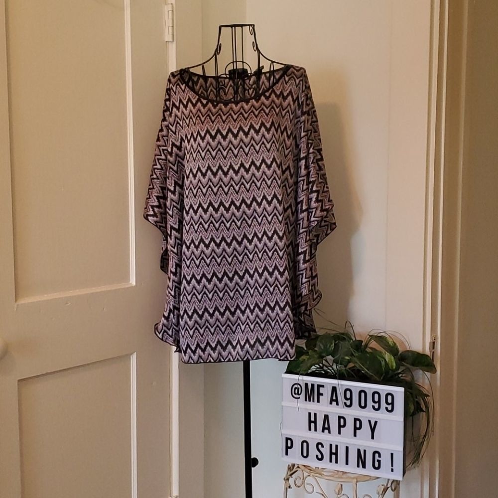 Cape blouse
